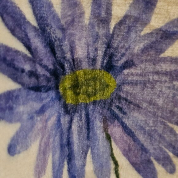 Soft Plush Floral Christian Blanket - You Are Enough - Picture 8 of 15